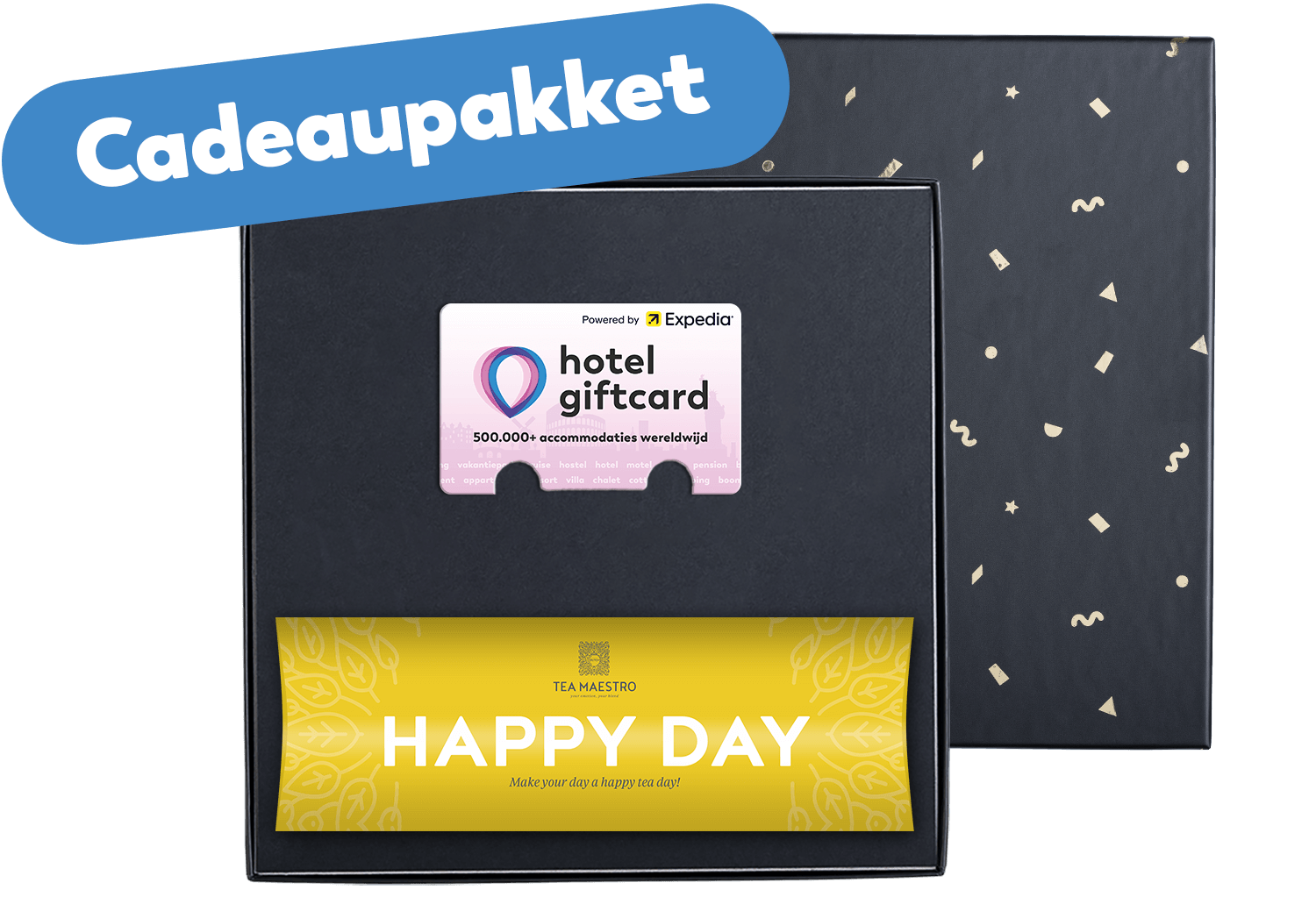 Cadeaupakket Dutch Tea Maestro 'Happy Day' (20 gr)